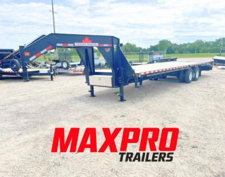 New 2026 Canada Trailers 30ft Gooseneck Trailer 2-12,000 lbs axles