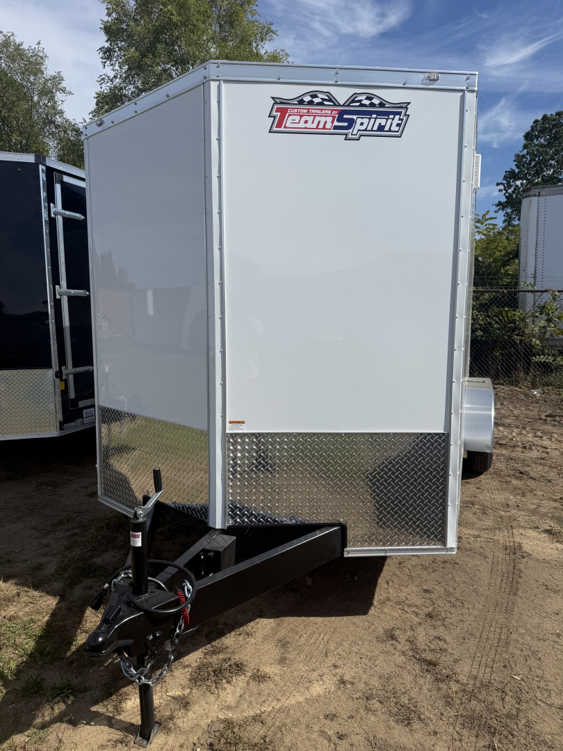 New 2026 Team Spirit Trailers 7x18 7k v-nose 6'-7'' interior, screwless Cargo / Enclosed Trailer