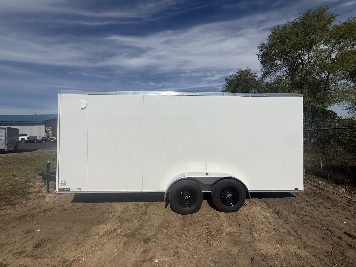 New 2026 Team Spirit Trailers 7x18 7k v-nose 6'-7'' interior, screwless Cargo / Enclosed Trailer