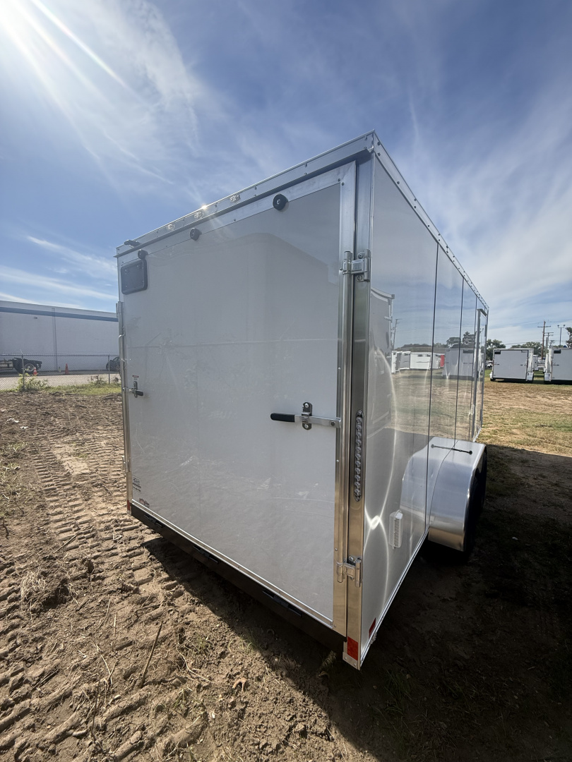 New 2026 Team Spirit Trailers 7x18 7k v-nose 6'-7'' interior, screwless Cargo / Enclosed Trailer