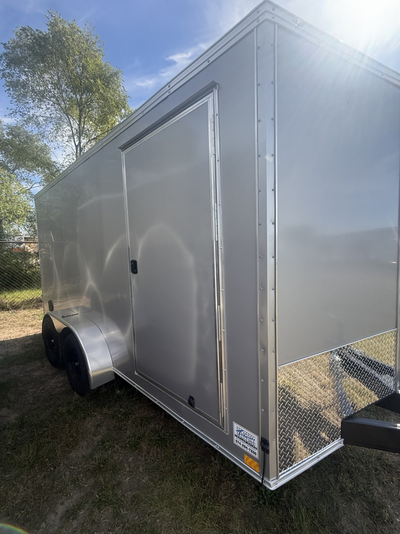 New 2026 Team Spirit Trailers 7x14 7k v-nose 6'-7'' interior height, screwless. polycore Cargo / Enclosed Trailer
