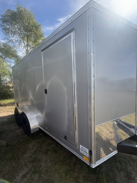 New 2026 Team Spirit Trailers 7x14 7k v-nose 6'-7'' interior height, screwless. polycore Cargo / Enclosed Trailer