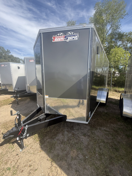 New 2025 Team Spirit Trailers 7x16 7k v-nose 6'-7  interior height polycore screwless Cargo / Enclosed Trailer