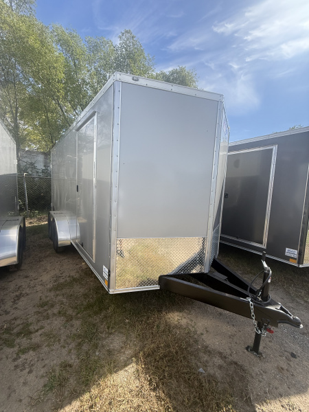 New 2025 Team Spirit Trailers 7x16 7k v-nose 6'-7" interior height polycore screwless Cargo / Enclosed Trailer