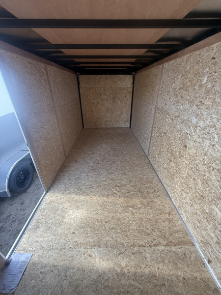 New 2025 Team Spirit Trailers 7x16 7k v-nose 6'-7" interior height polycore screwless Cargo / Enclosed Trailer
