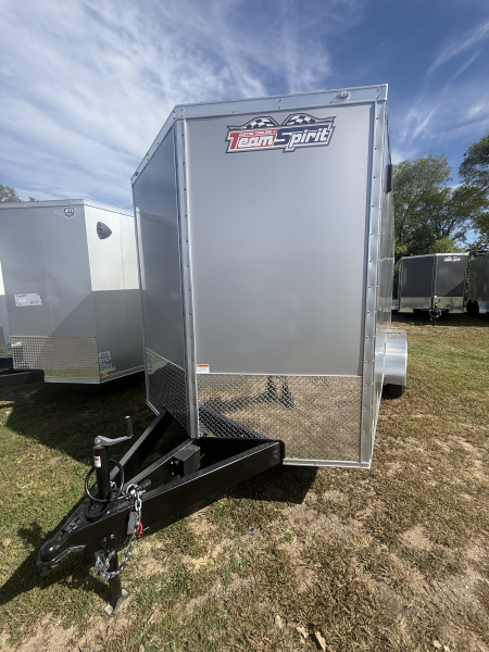 New 2025 Team Spirit Trailers 7x16 7k v-nose 6'-7  interior height polycore screwless Cargo / Enclosed Trailer