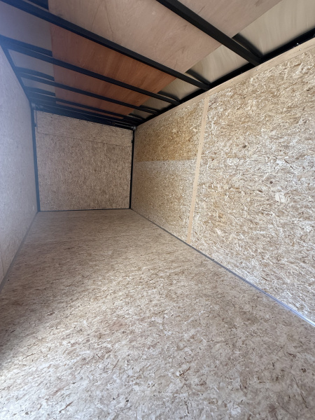 New 2025 Team Spirit Trailers 7x16 7k v-nose 6'-7" interior height polycore screwless Cargo / Enclosed Trailer