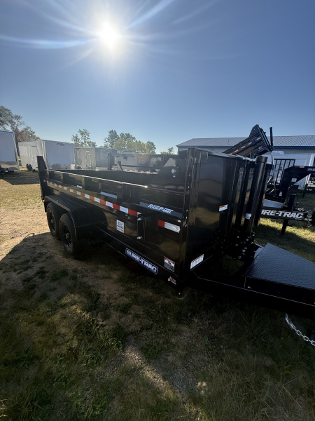 New 2025 Sure-Trac 82x14 14k Low pro dump Dump Trailer