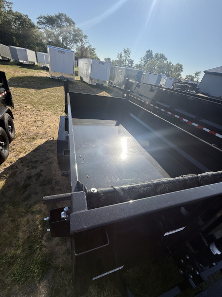 New 2025 Sure-Trac 82x14 14k Low pro dump Dump Trailer