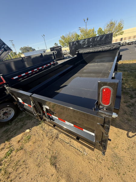 New 2025 Sure-Trac 82x14 14k Low pro dump Dump Trailer