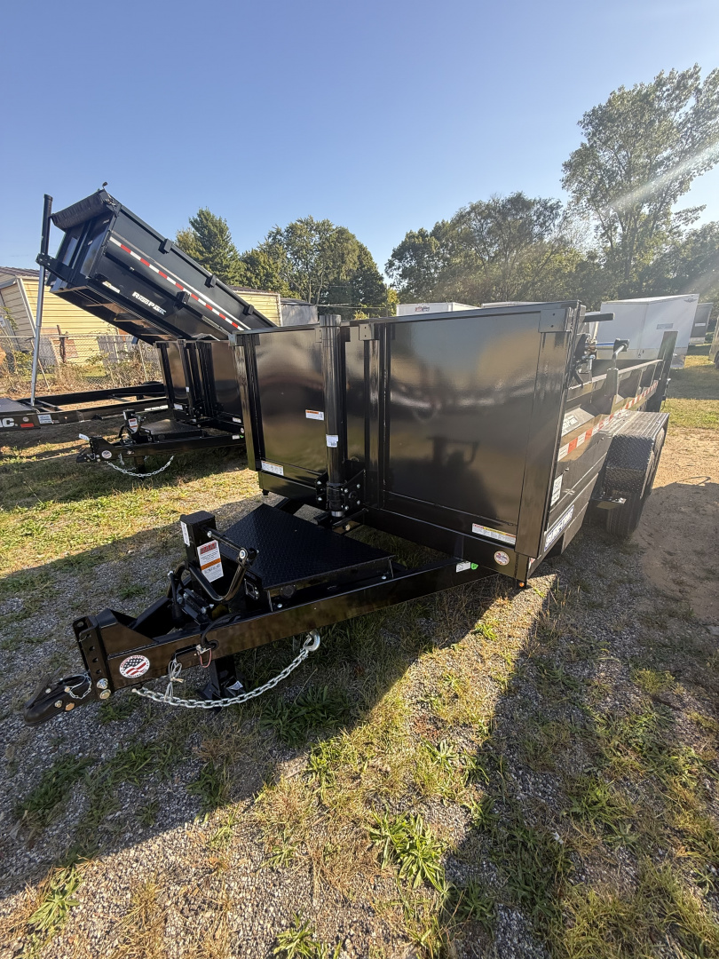 New 2025 Sure-Trac 82x14 14k Low pro dump Dump Trailer
