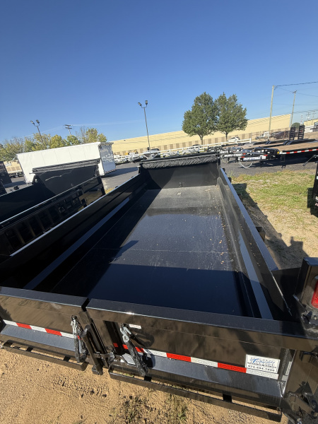 New 2025 Sure-Trac 82x14 14k Low pro dump Dump Trailer