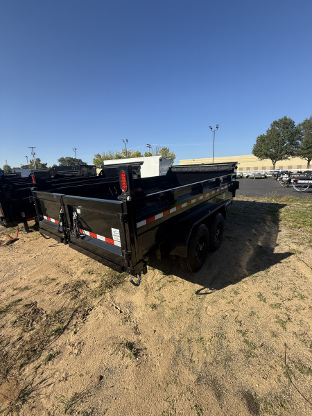 New 2025 Sure-Trac 82x14 14k Low pro dump Dump Trailer