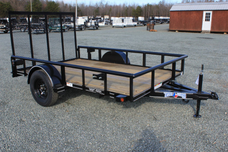 New 2025 TEXAS BRAGG TRAILERS 6x10P w/ Gate Utility Trailer