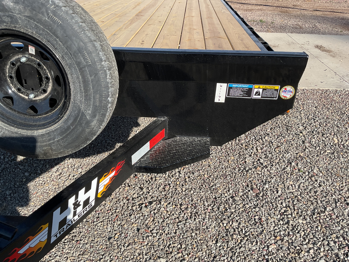 New 2026 H&H Trailers H10224HDL-140 Equipment Trailer