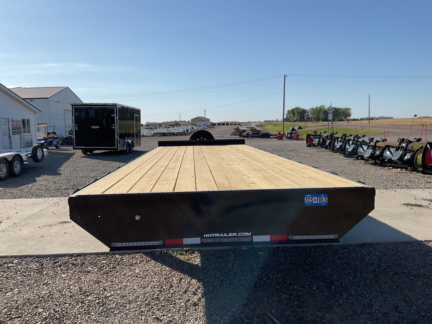 New 2026 H&H Trailers H10224HDL-140 Equipment Trailer