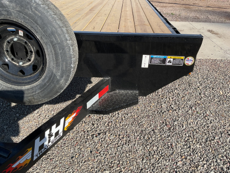 New 2026 H&H Trailers H10224HDL-140 Equipment Trailer