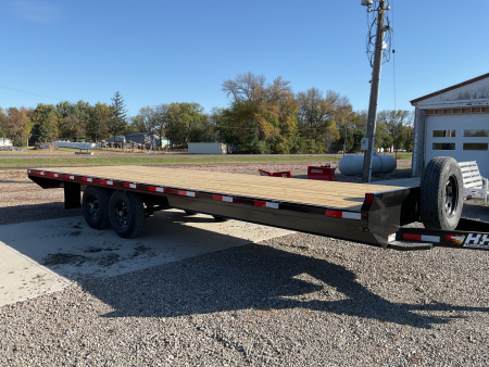 New 2026 H&H Trailers H10224HDL-140 Equipment Trailer