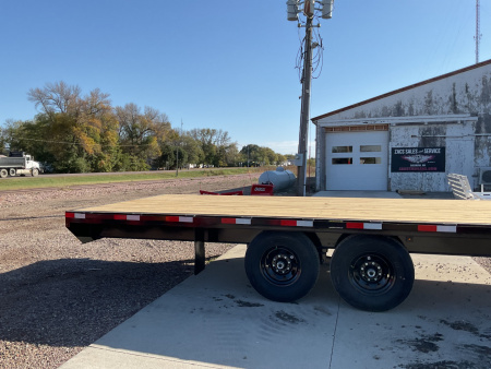 New 2026 H&H Trailers H10224HDL-140 Equipment Trailer