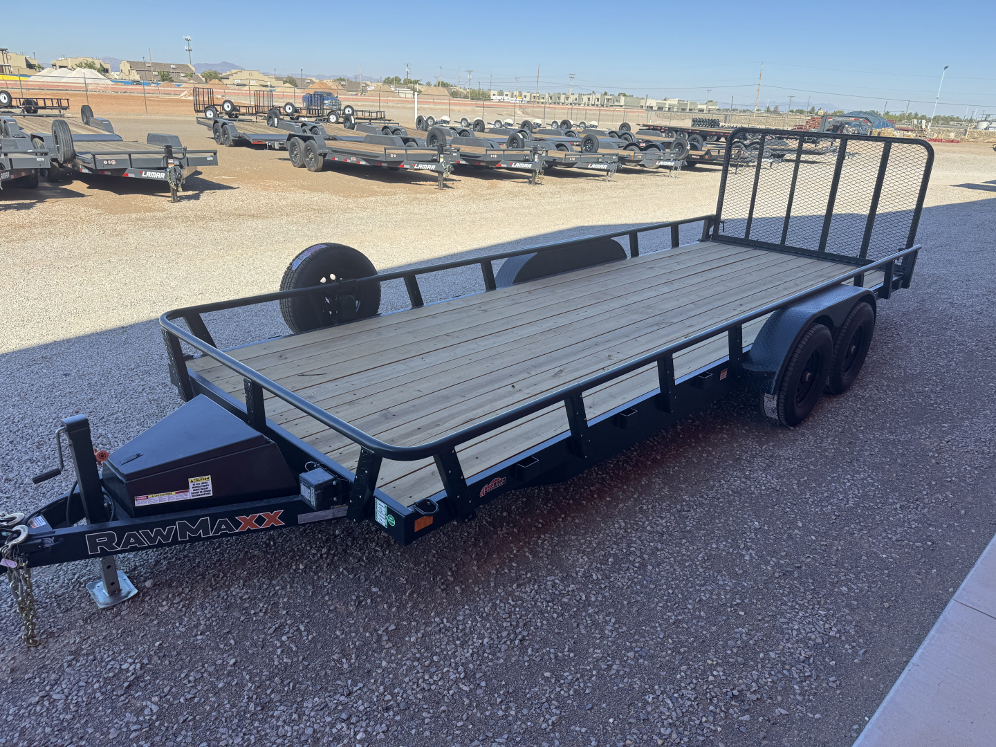 New 2026 RawMaxx UTX - 20' X 83" UTILITY TRAILER Utility Trailer