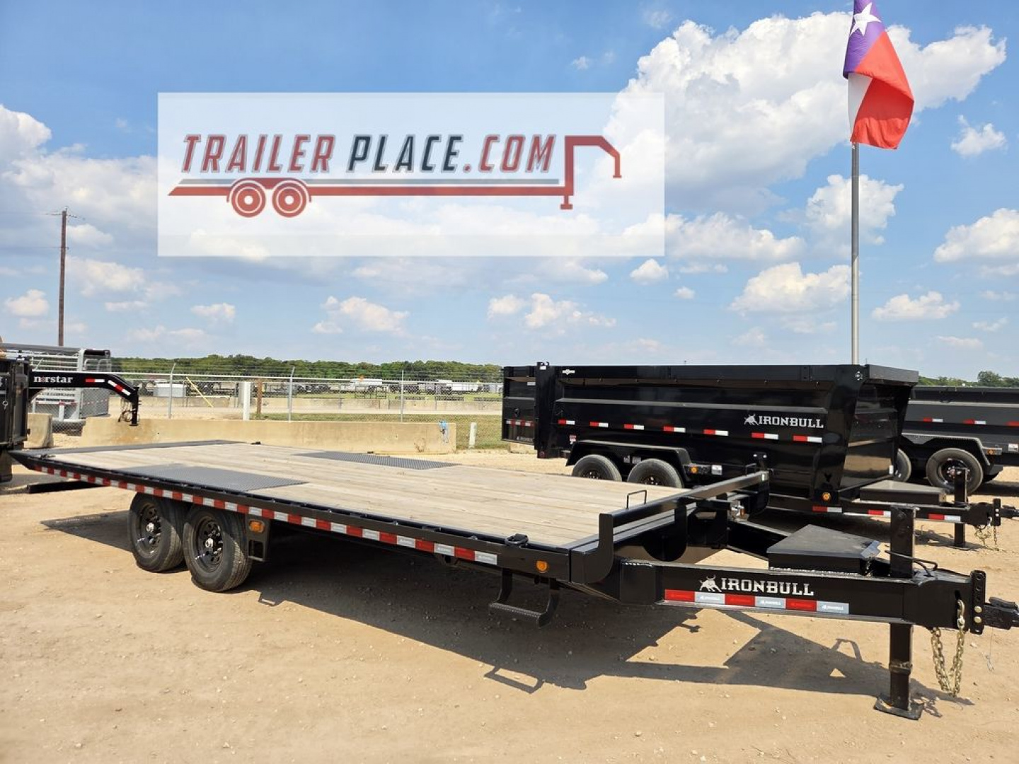 New 2026 IRON BULL 102"X24' 14K TDP FULL TILT TRAILER