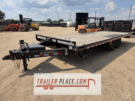 New 2026 IRON BULL 102"X24' 14K TDP FULL TILT TRAILER