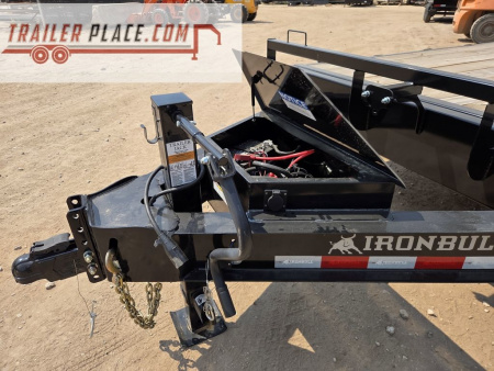 New 2026 IRON BULL 102"X24' 14K TDP FULL TILT TRAILER