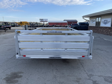 New 2025 H&H Trailers 82X14 Aluminum 3K Woodside Landscape Trailer