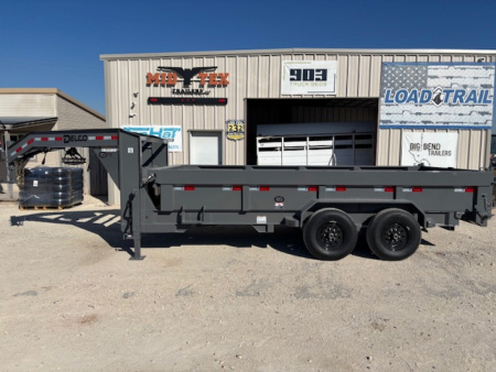 New 2026 Delco 16' x 83  Gooseneck Dump Trailer