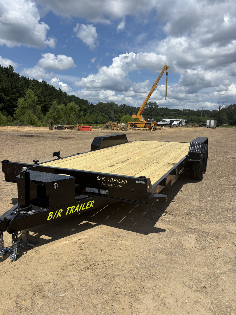 New 2025 B/R Trailers 82”x20’ 10k Carhauler Car Hauler