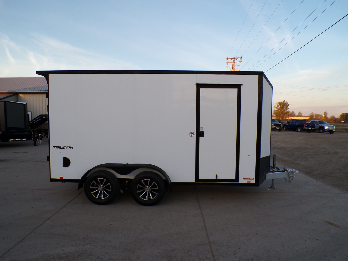New 2025 Formula Triumph 7 x 14 7k Enclosed UTV Trailer - 168