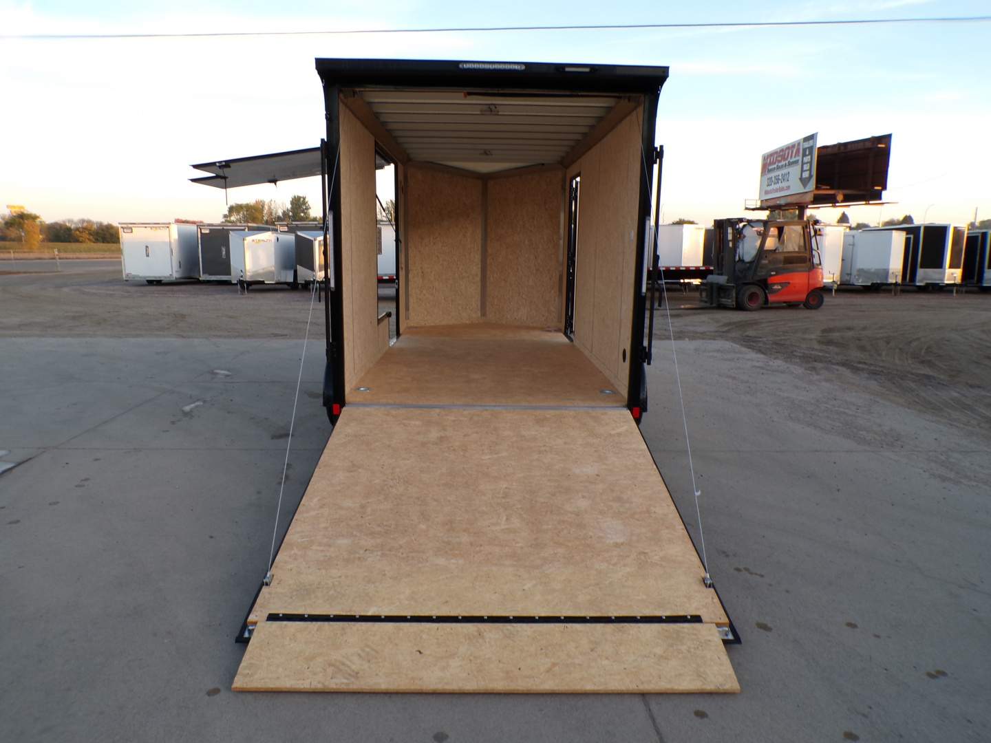 New 2025 Formula Triumph 7 x 14 7k Enclosed UTV Trailer - 168