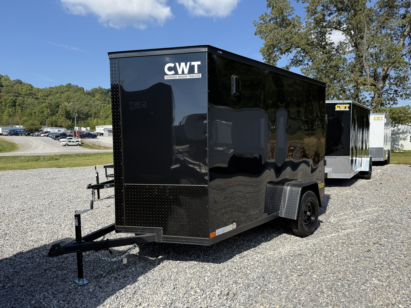 New 2025 Covered Wagon Trailers 6X10 SA B/O Cargo / Enclosed Trailer