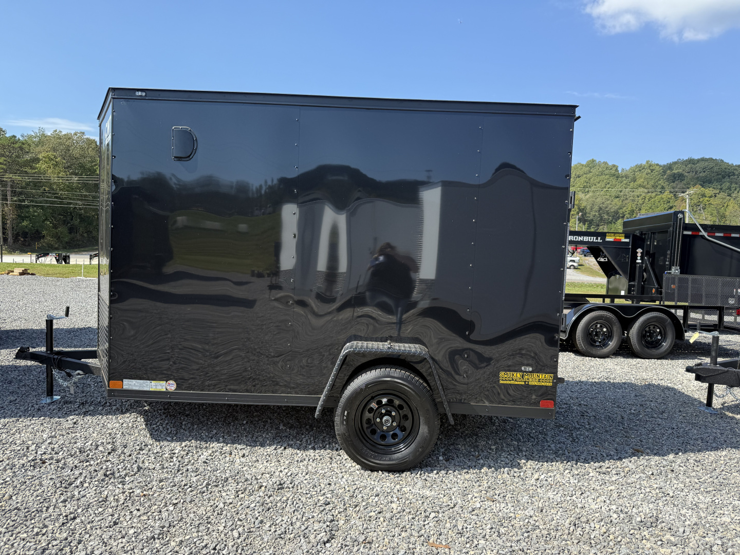 New 2025 Covered Wagon Trailers 6X10 SA B/O Cargo / Enclosed Trailer