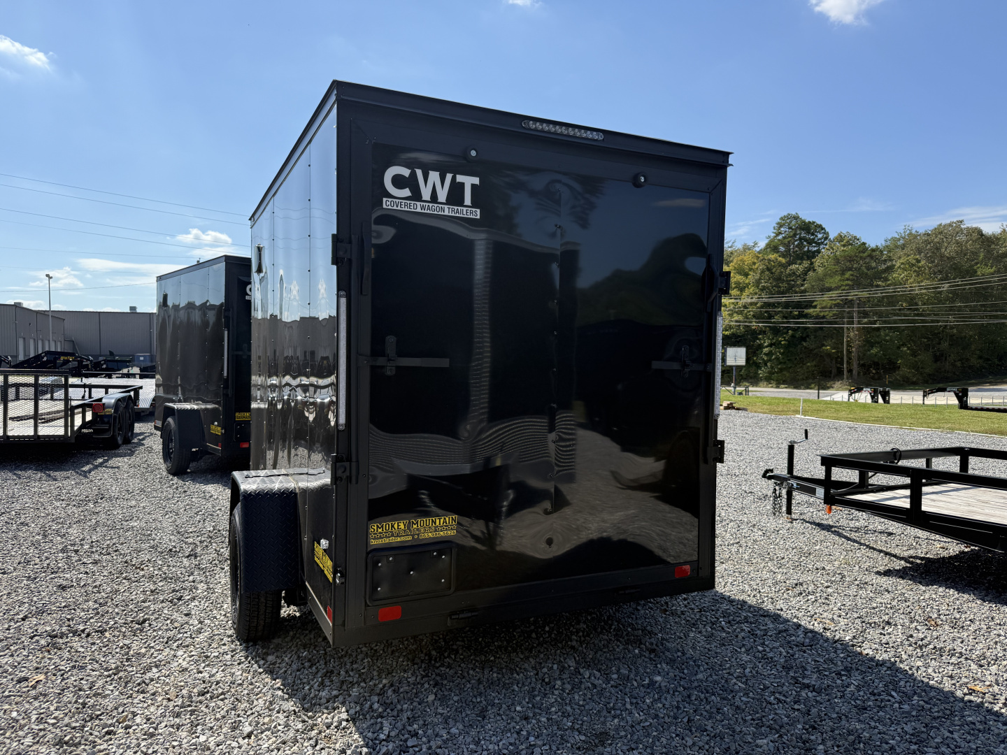 New 2025 Covered Wagon Trailers 6X10 SA B/O Cargo / Enclosed Trailer