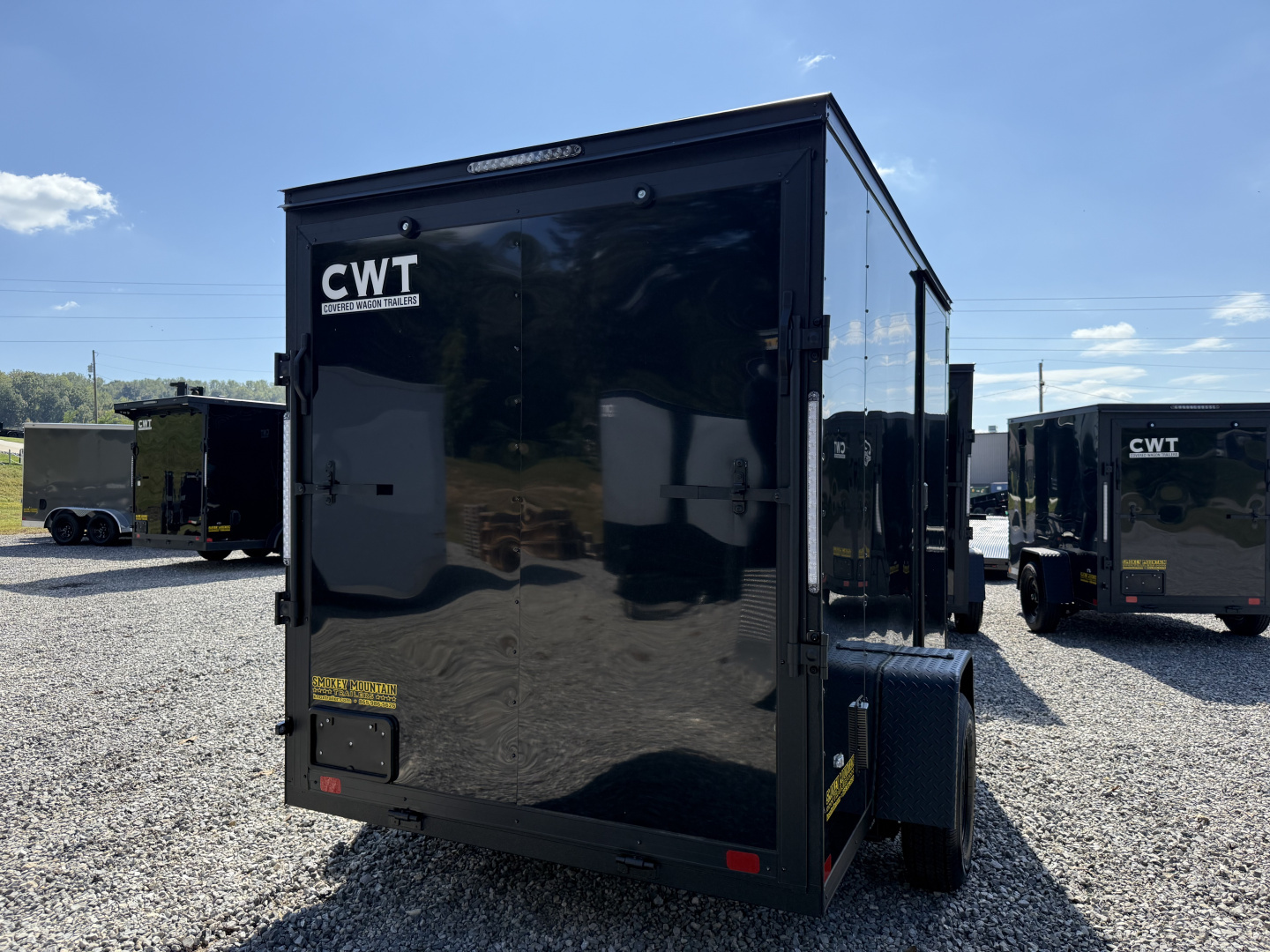 New 2025 Covered Wagon Trailers 6X10 SA B/O Cargo / Enclosed Trailer