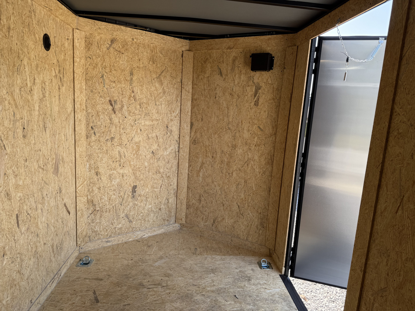 New 2025 Covered Wagon Trailers 6X10 SA B/O Cargo / Enclosed Trailer