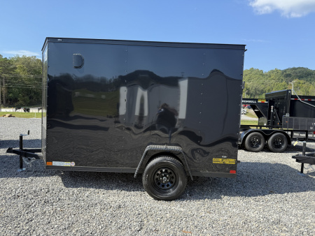 New 2025 Covered Wagon Trailers 6X10 SA B/O Cargo / Enclosed Trailer