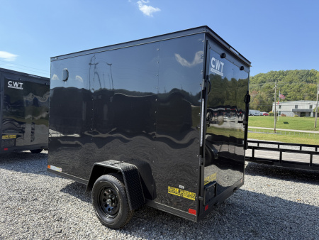 New 2025 Covered Wagon Trailers 6X10 SA B/O Cargo / Enclosed Trailer