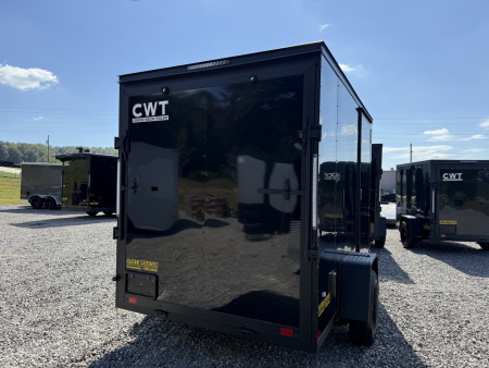 New 2025 Covered Wagon Trailers 6X10 SA B/O Cargo / Enclosed Trailer