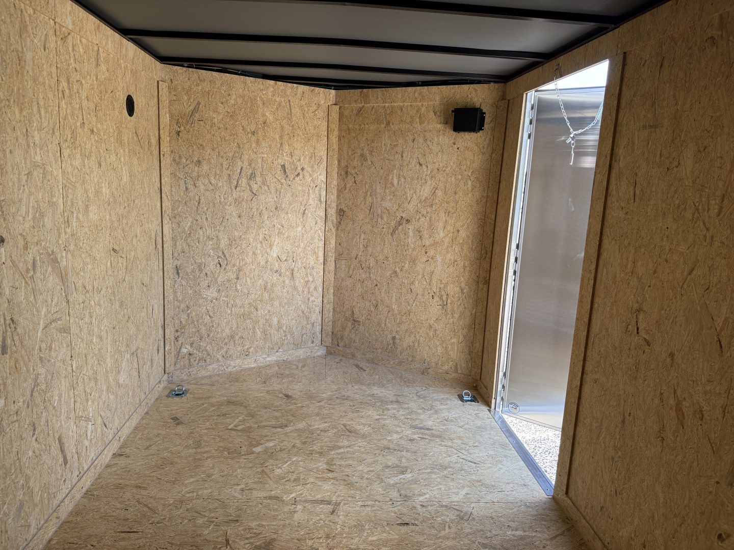 New 2026 Covered Wagon Trailers 7X12 SA BAR LOCK Cargo / Enclosed Trailer