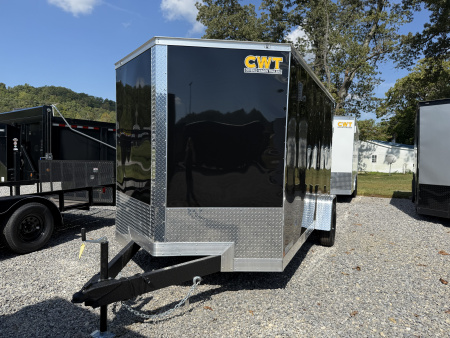 New 2026 Covered Wagon Trailers 7X12 SA BAR LOCK Cargo / Enclosed Trailer