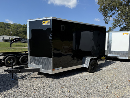 New 2026 Covered Wagon Trailers 7X12 SA BAR LOCK Cargo / Enclosed Trailer