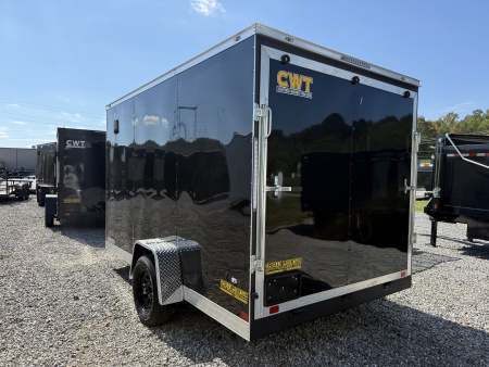 New 2026 Covered Wagon Trailers 7X12 SA BAR LOCK Cargo / Enclosed Trailer