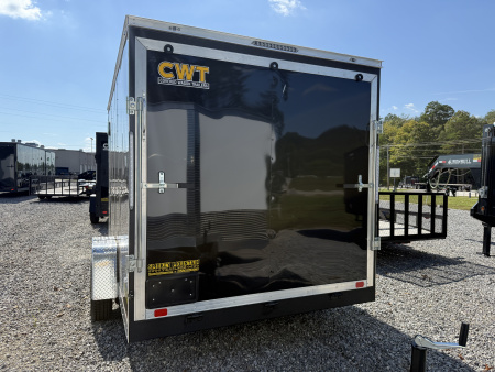 New 2026 Covered Wagon Trailers 7X12 SA BAR LOCK Cargo / Enclosed Trailer