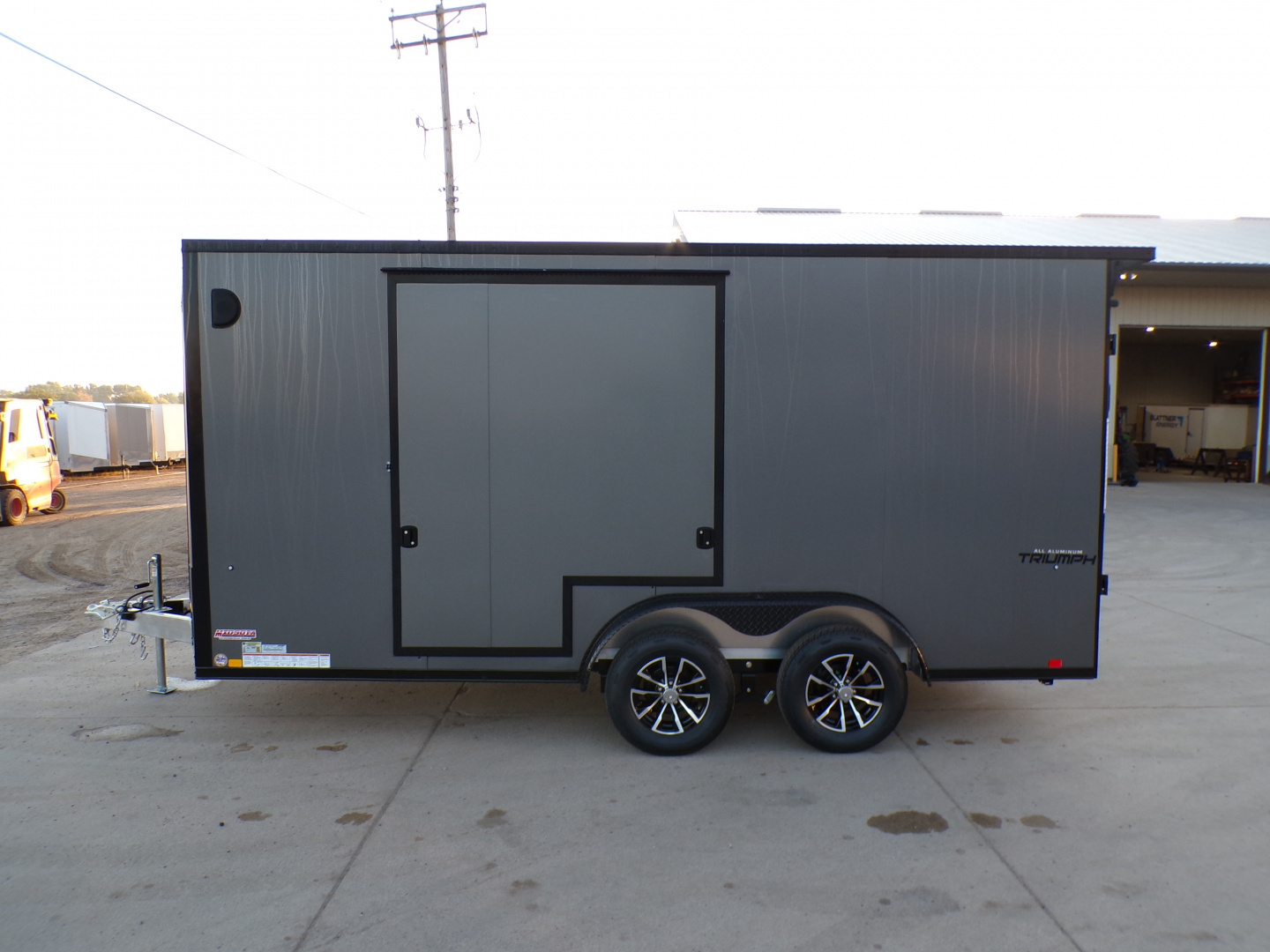 New 2026 Formula Triumph 7.5 x 16 7k UTV Enclosed Trailer - 503