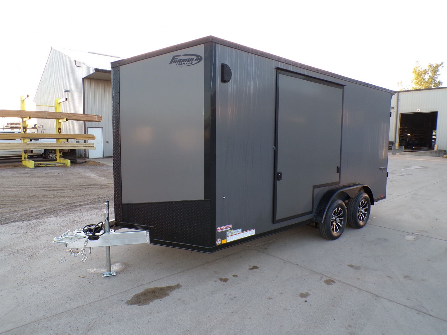 New 2026 Formula Triumph 7.5 x 16 7k UTV Enclosed Trailer - 503