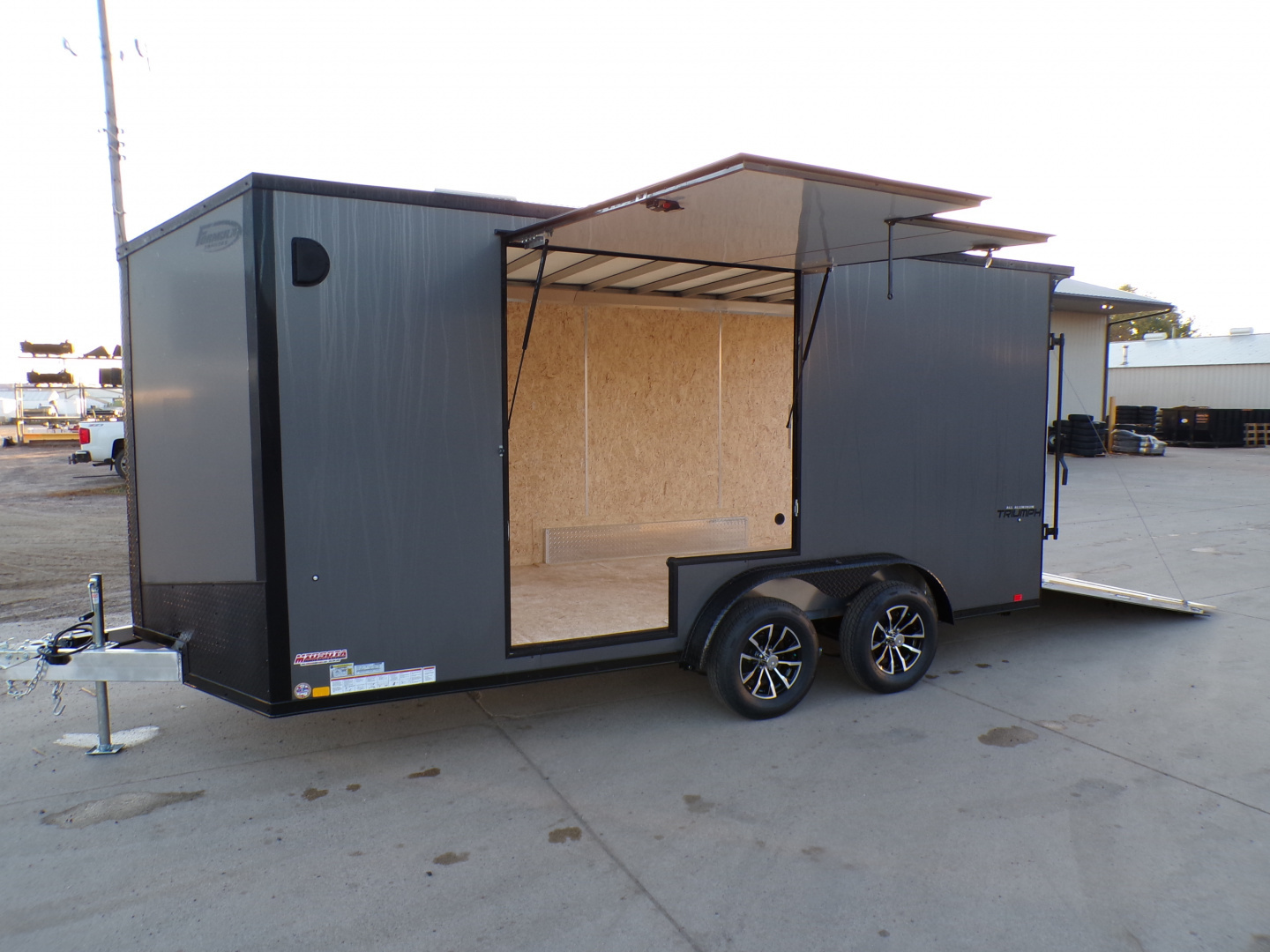 New 2026 Formula Triumph 7.5 x 16 7k UTV Enclosed Trailer - 503