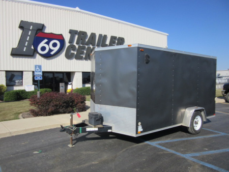 Used 2014 Sure-Trac 7 x 12 Pro Series STWV8412SA Cargo / Enclosed Trailer 3.5K / Spare Tire