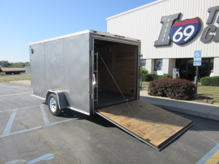 Used 2014 Sure-Trac 7 x 12 Pro Series STWV8412SA Cargo / Enclosed Trailer 3.5K / Spare Tire
